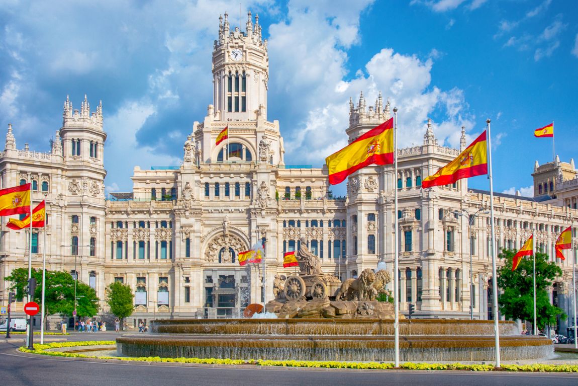 Plaza de la Cibeles in Madrid