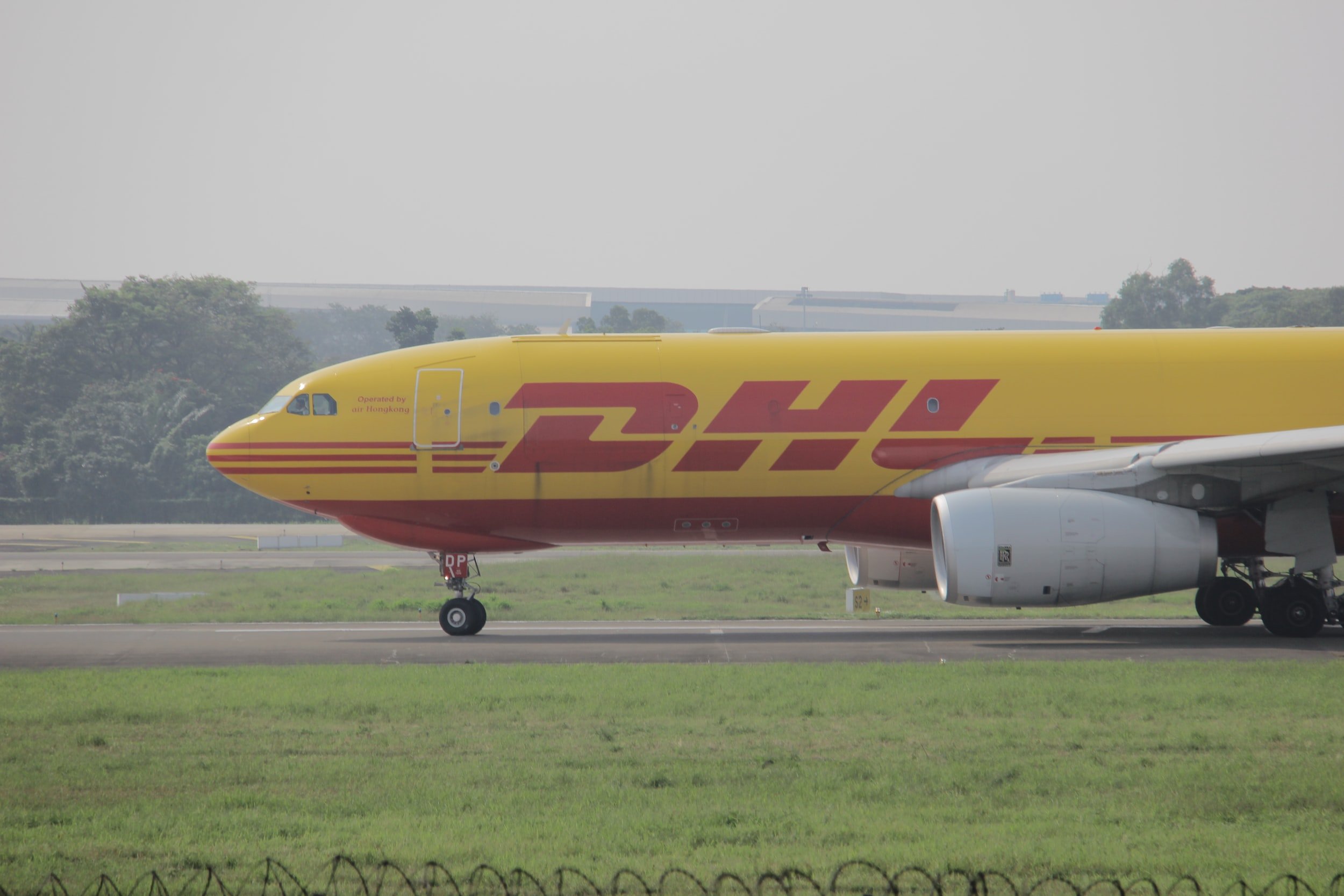 DHL Cargo aeroplane