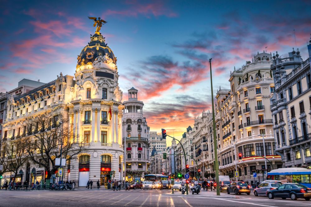Send A Parcel To Madrid